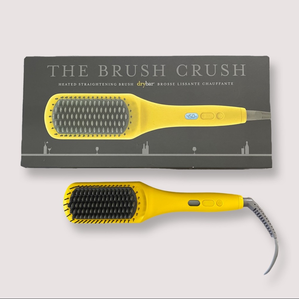 Drybar The Brush Crush Heated Straightening Brush Full Size
